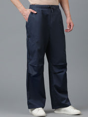 Kotty Men Relaxed Low-Rise Easy Wash Cargo Trousers