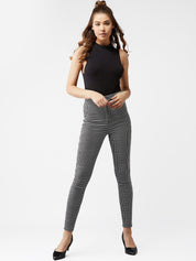 Kotty Women Grey Skinny Fit High-Rise Clean Look Jeans