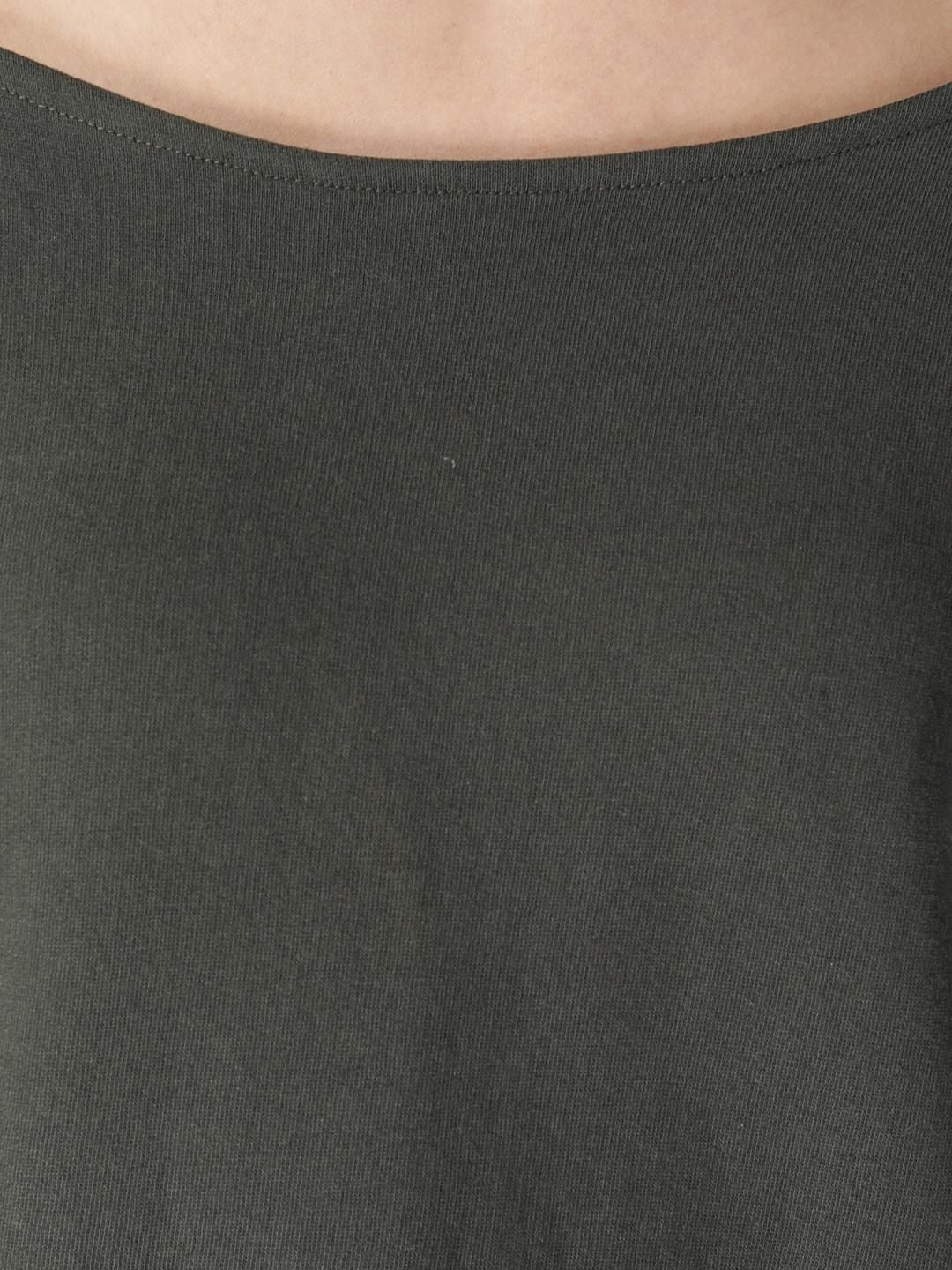 Kotty Women Green Solid Sweatshirt