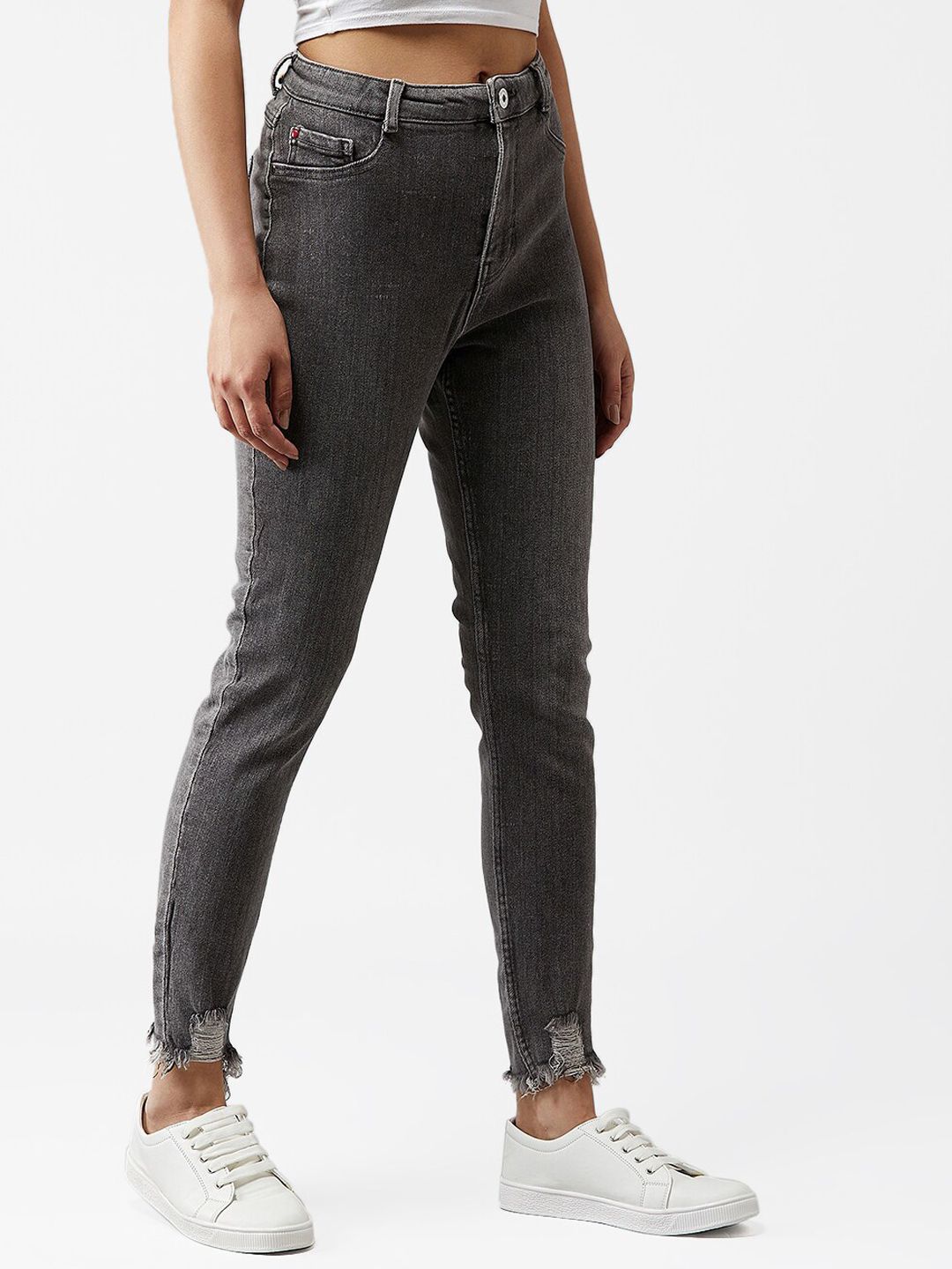 Kotty Women Black Skinny Fit Jeans