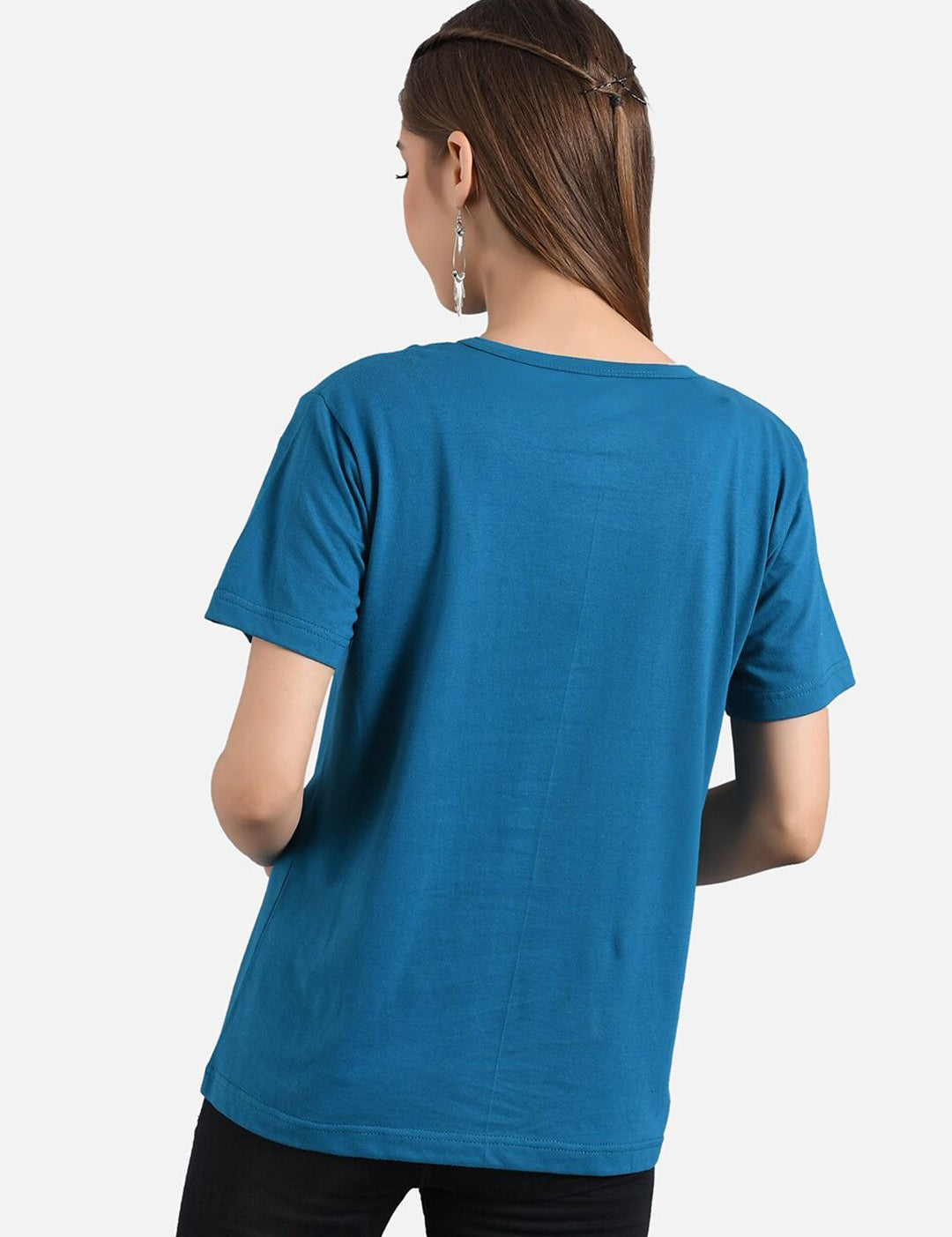 Kotty Women Pack Of 2 Printed Round Neck T-shirt