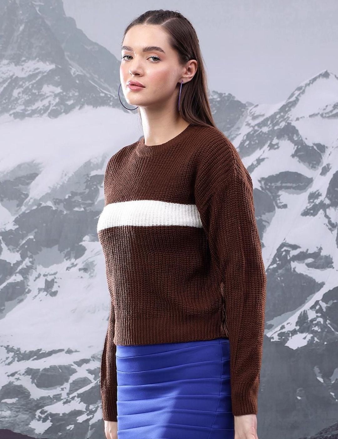 Kotty Women Ribbed Pullover Sweater