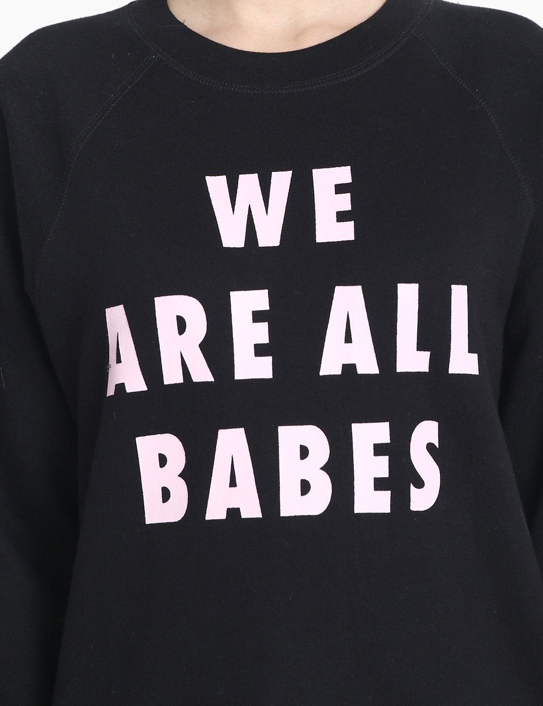 Kotty Women Black Printed Sweatshirt