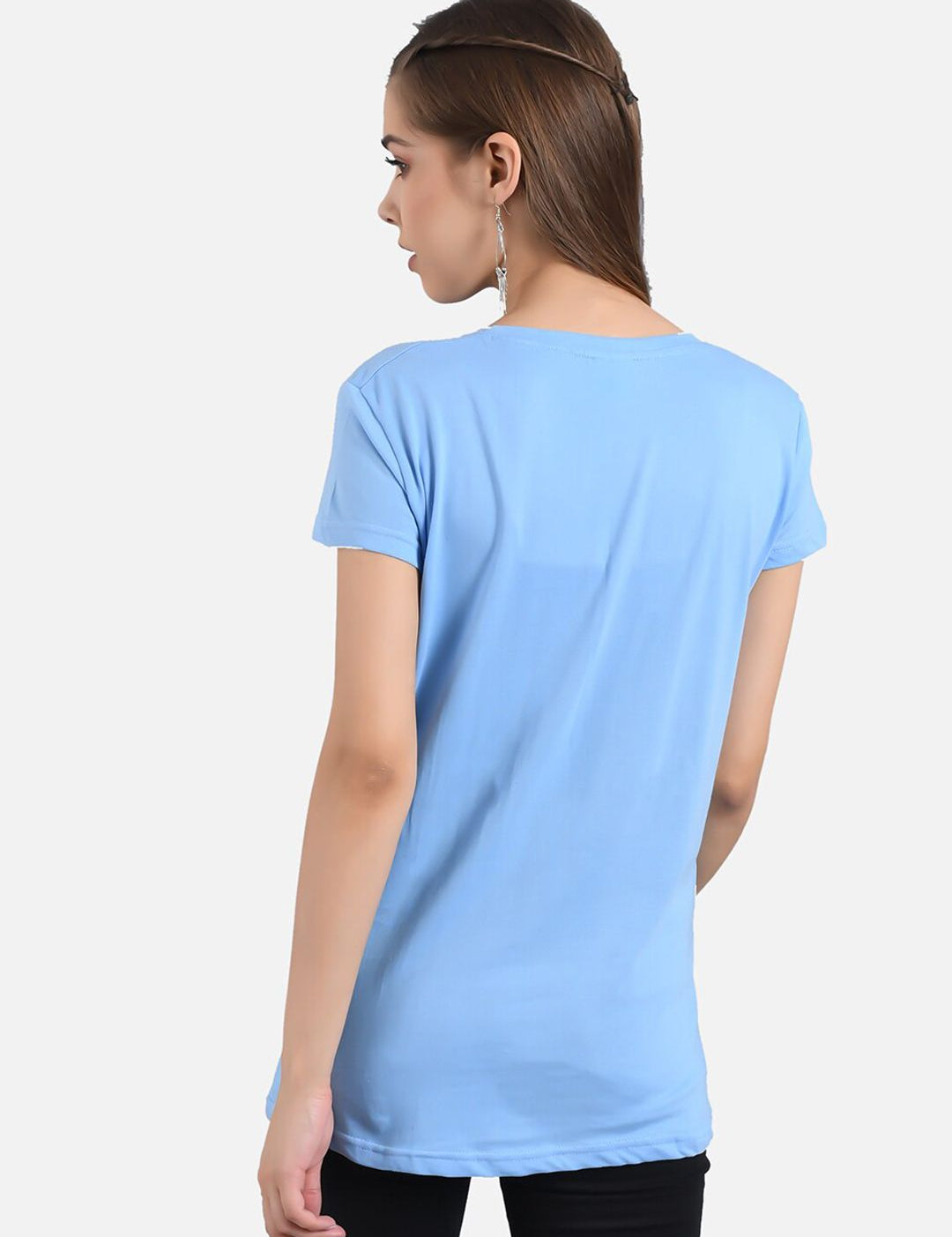 Kotty Women Pack Of 2 Printed Round Neck T-shirts