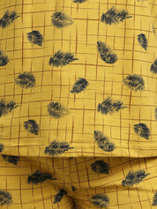 Kotty Women Yellow Printed Night suit