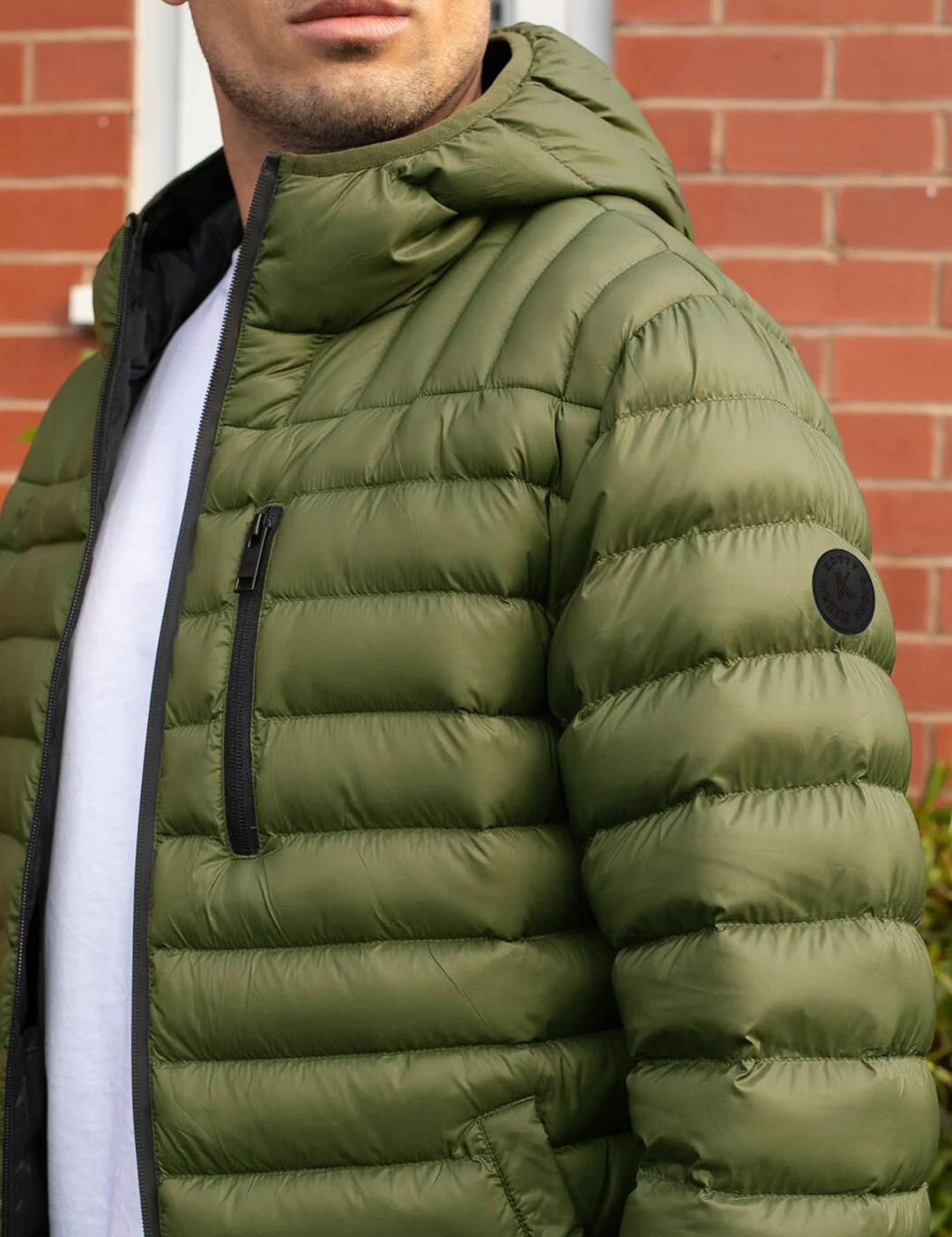 Kotty Green Hooded Puffer Jacket