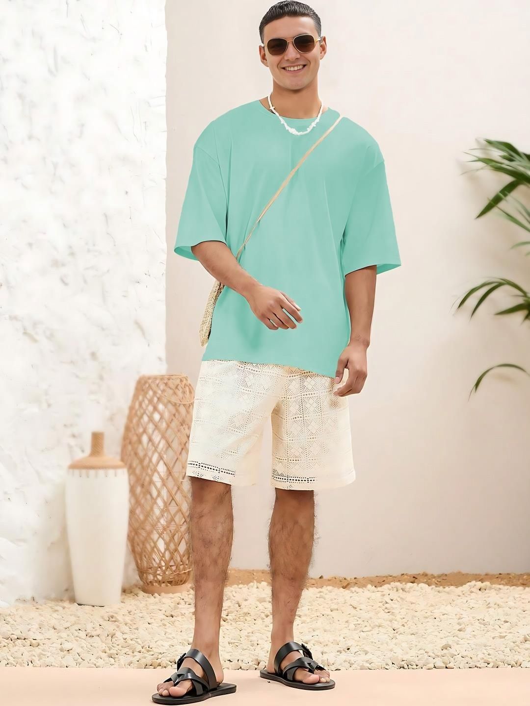 Kotty Men Graphic Drop-Shoulder T-shirt