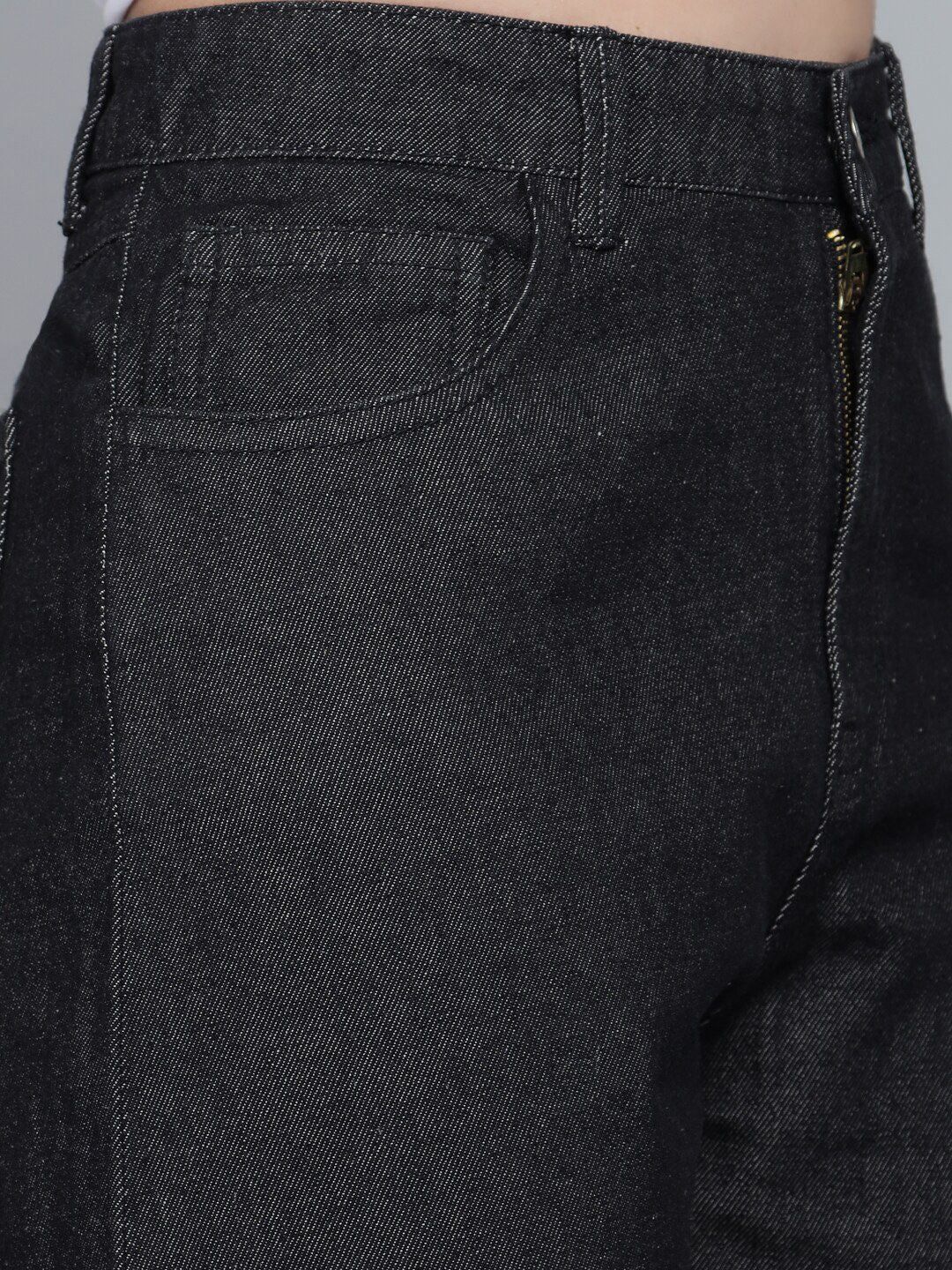 Kotty Women Black Clean Look High-Rise Stretchable Jeans