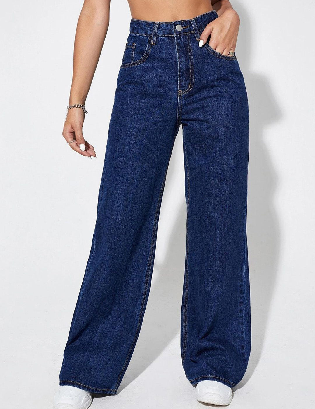 Kotty Women Jean Bootcut High-Rise Stretchable Jeans