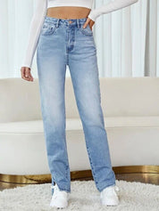 Kotty Women Blue High-Rise Highly Distressed Jeans