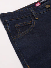 Kotty Women Blue Flared High-Rise Stretchable Jeans