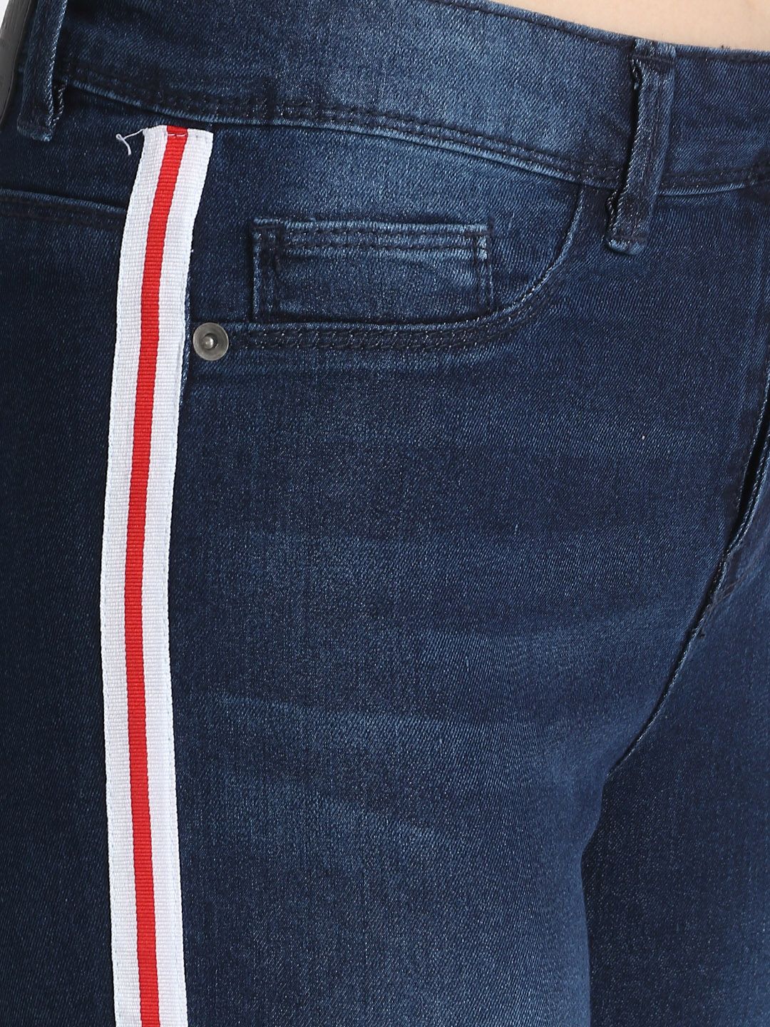 Kotty Women Blue Skinny Fit High-Rise Clean Look Jeans