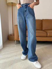 Kotty Women High-Rise Clean Look Light Fade Stretchable Jeans