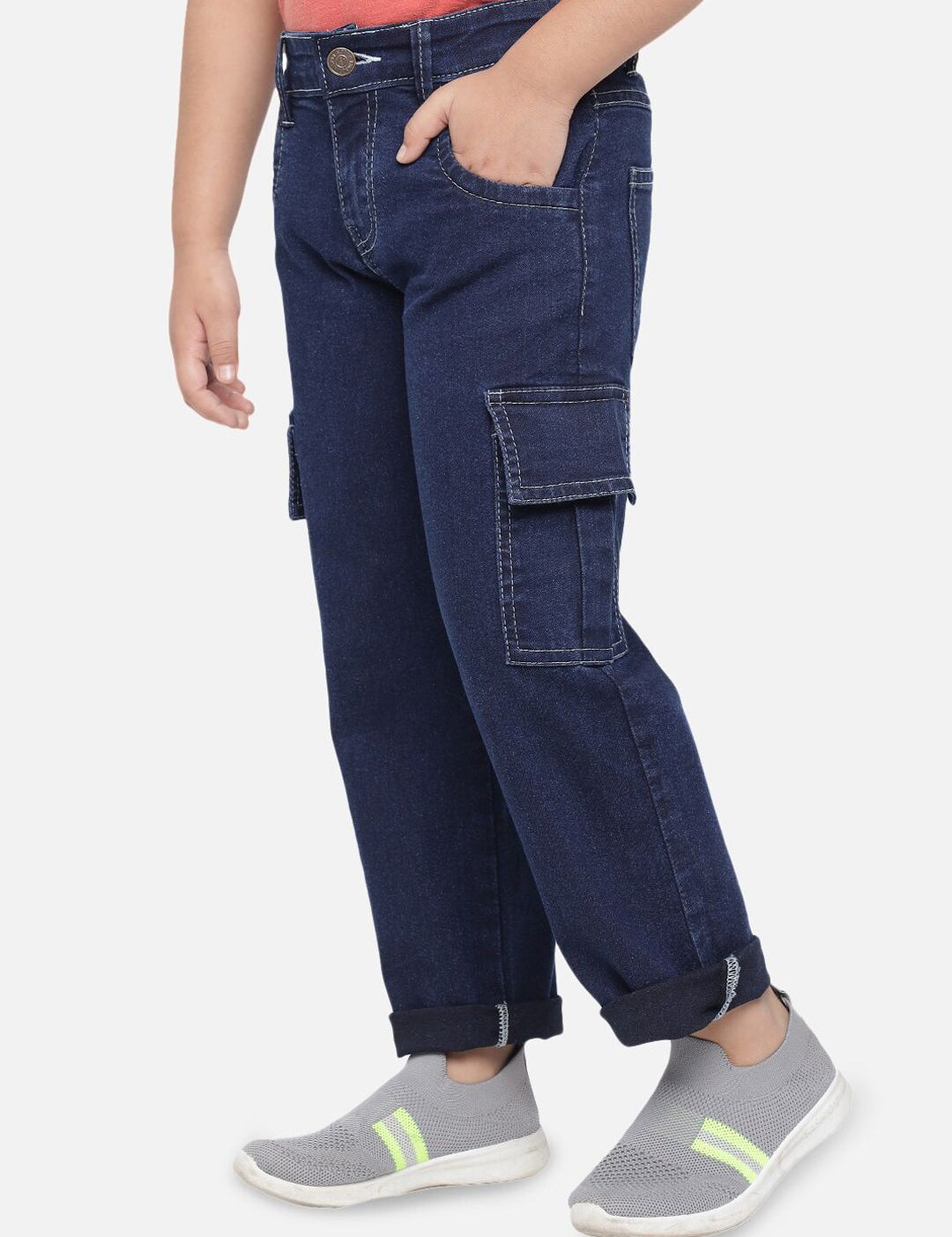 Kotty Boys Blue Mildly Distressed Jeans