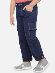Kotty Boys Blue Mildly Distressed Jeans