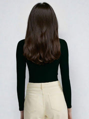 Kotty Women Solid Scoop Neck Top