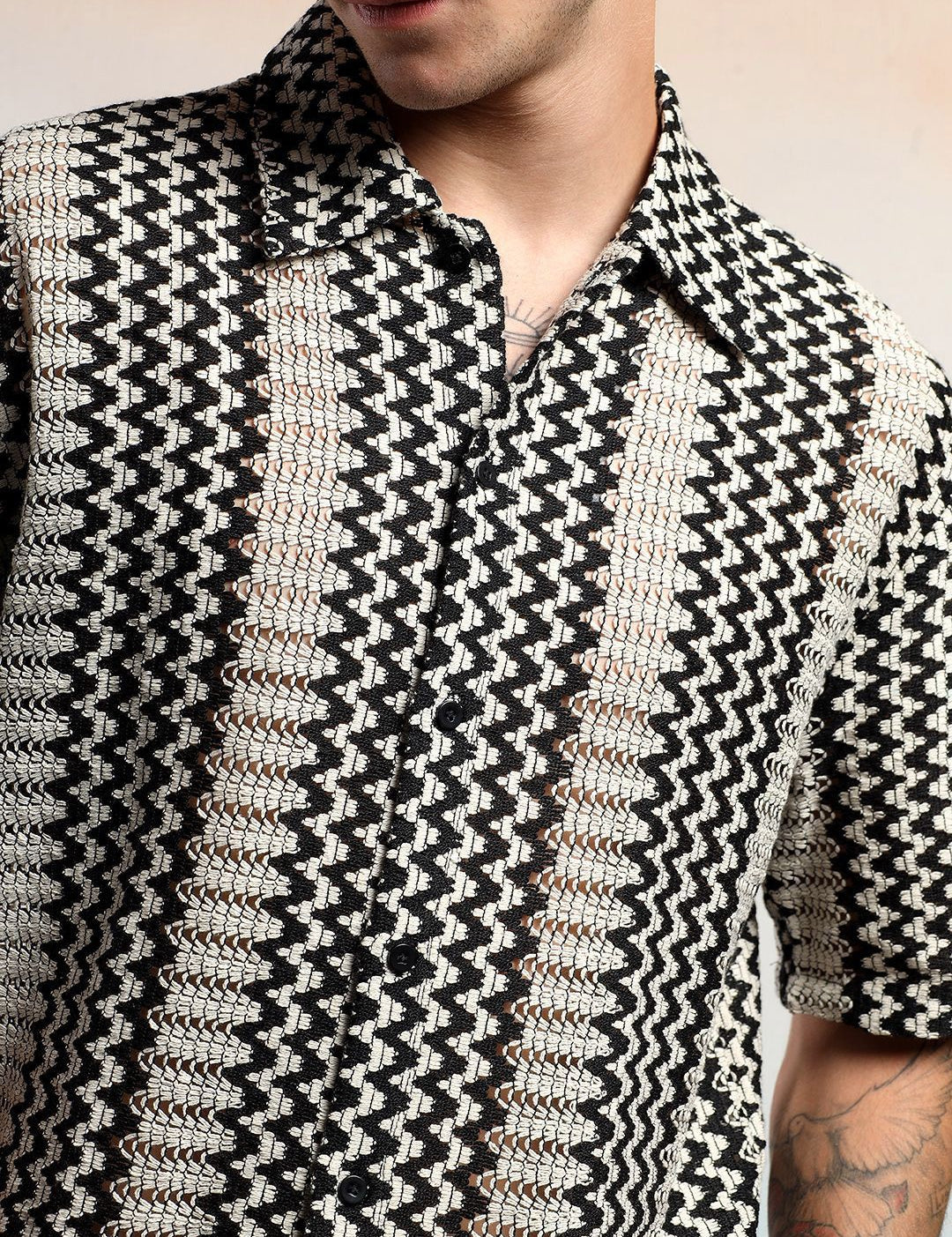 Kotty Men  Striped Casual Shirt