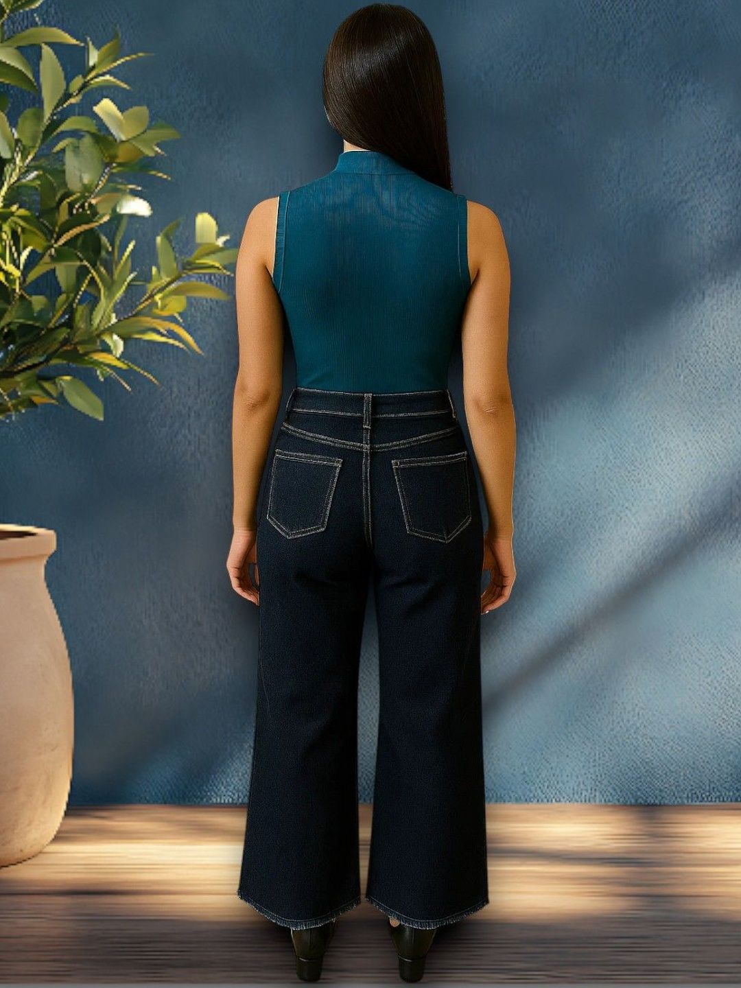 Kotty Women Regular Fit High-Rise Stretchable Jeans