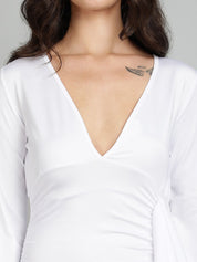 Kotty Solid Bodycon Dress