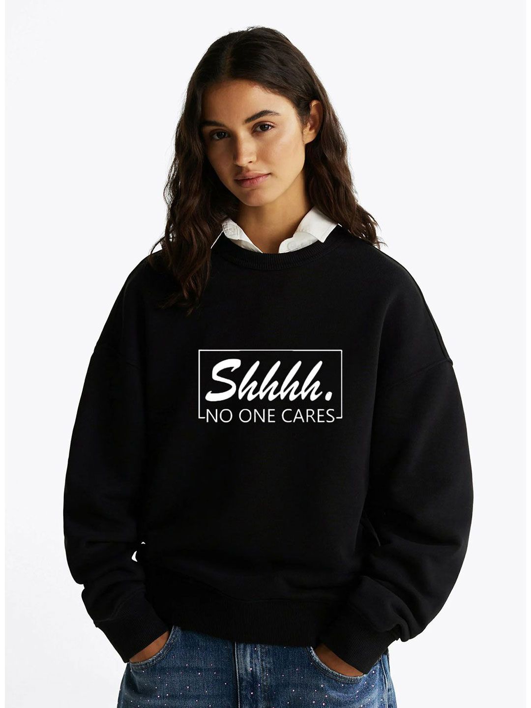 Kotty Women Printed Therma-Fit Pullover Sweatshirt