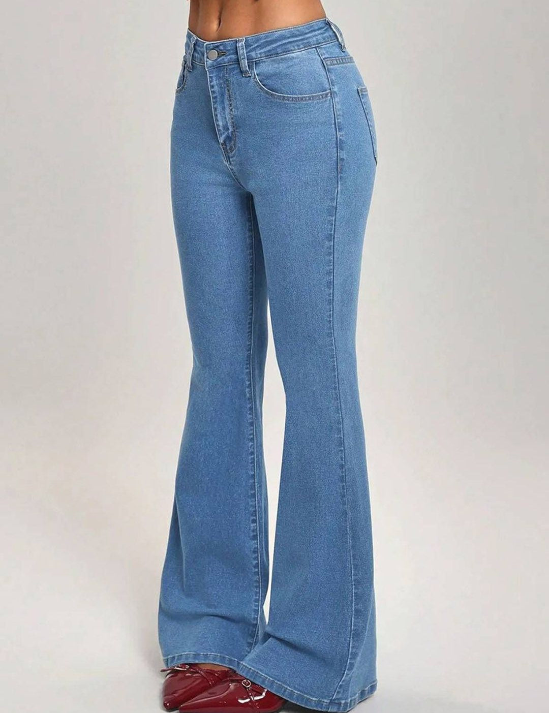 Kotty Women Hottie Bootcut High-Rise Stretchable Jeans