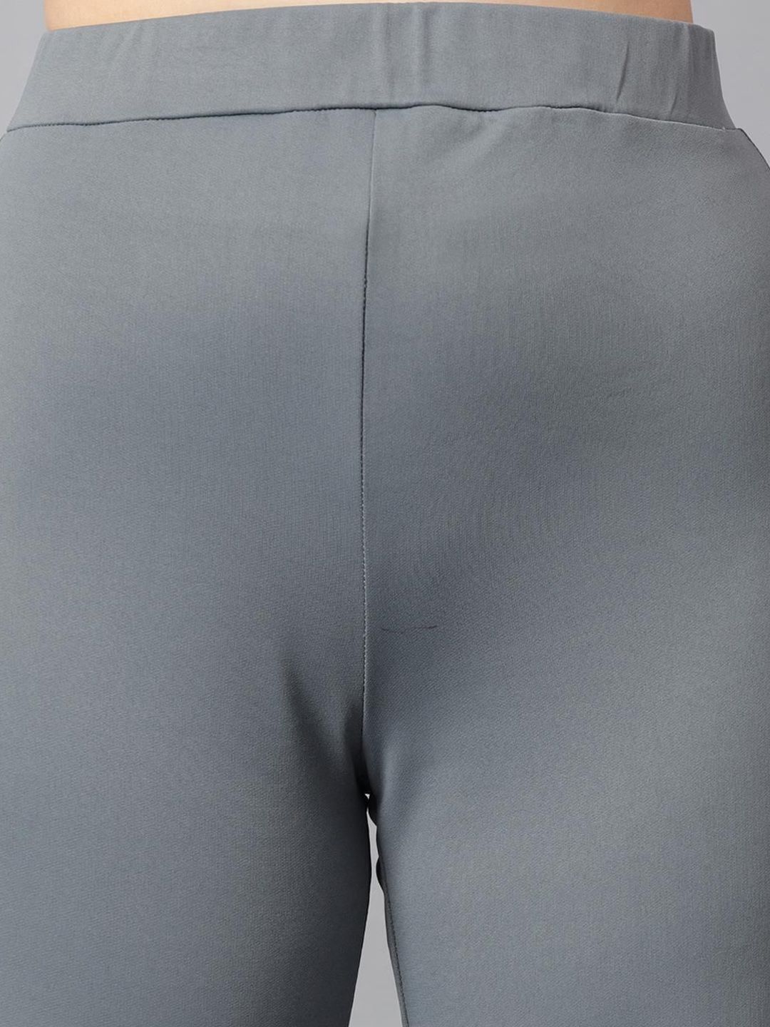 Kotty Grey Scoop Neck Top With Trouser