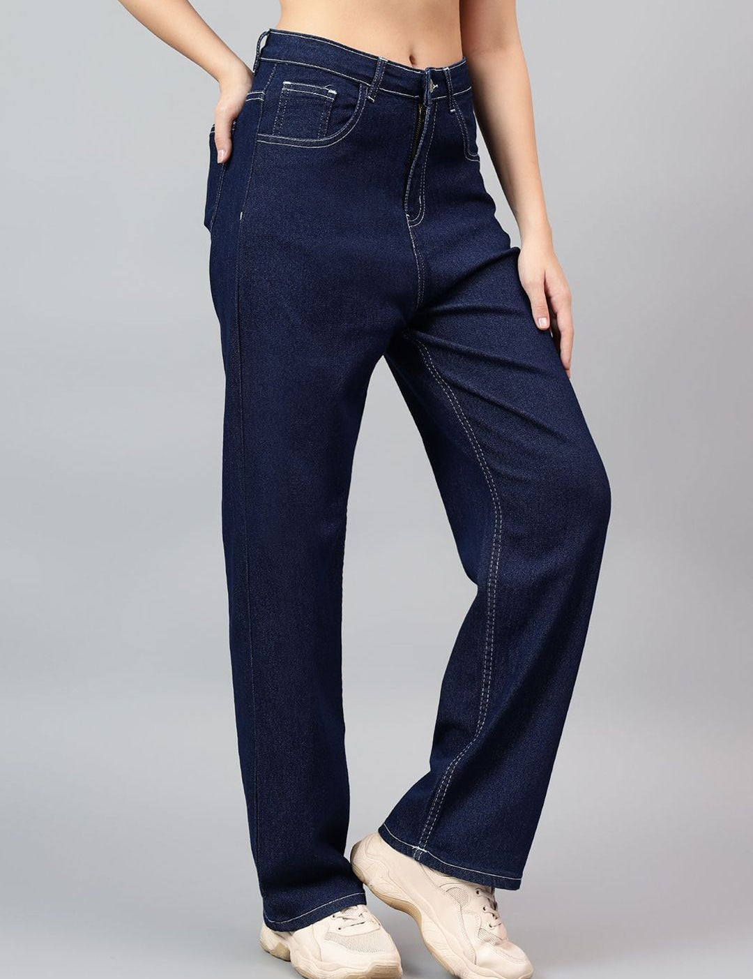 Kotty Women Regular Fit High-Rise Stretchable Jeans