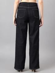 Kotty Women Straight Fit High-Rise Stretchable Jeans