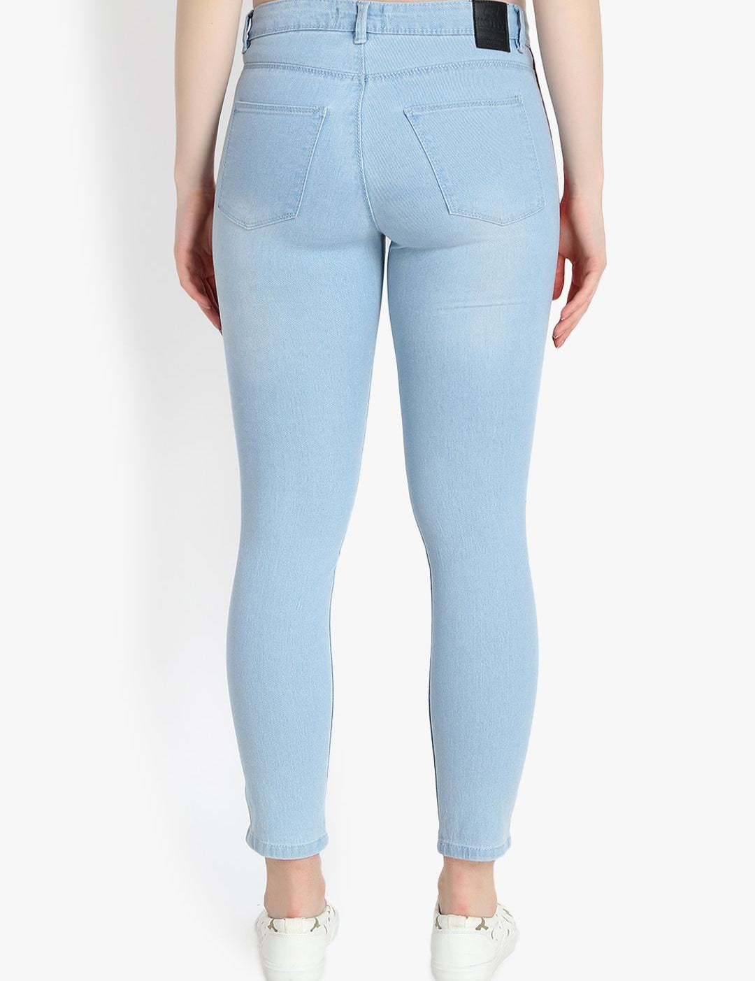 Kotty Women Blue Skinny Fit High-Rise Clean Look Stretchable Jeans