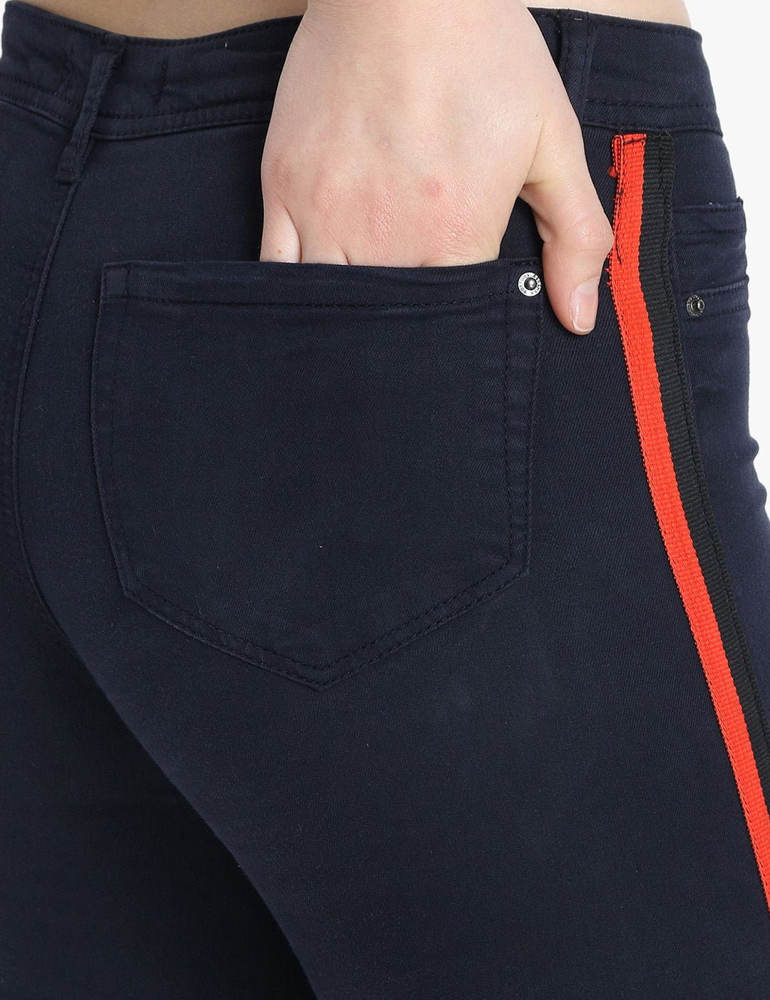 Kotty Women Blue Skinny Fit High-Rise Clean Look Jeans