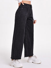 Kotty Women Jean Flared High-Rise Stretchable Jeans