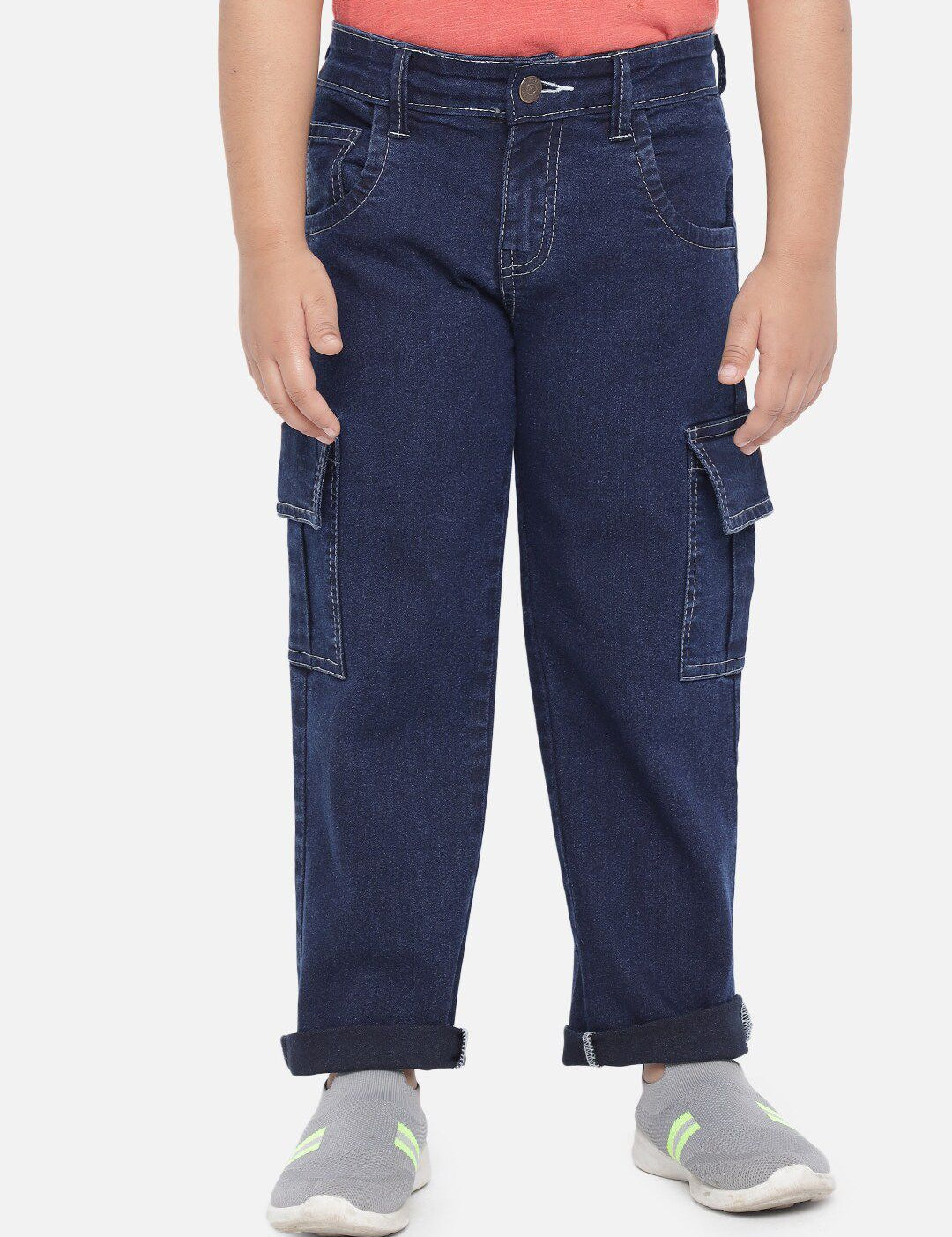 Kotty Boys Blue Mildly Distressed Jeans