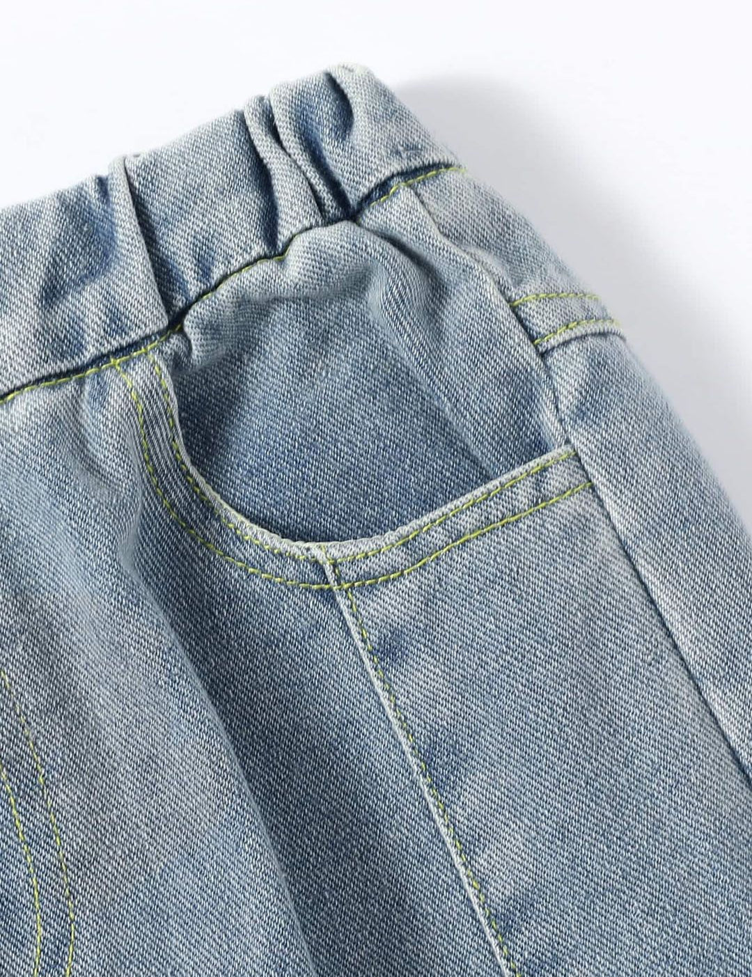 Kotty Girls Blue Jean Low Distress Light Fade Jeans