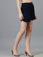 Kotty Women Regular Fit High-Rise Shorts