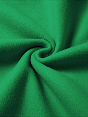 Kotty Green Typography Printed Pullover Sweatshirt