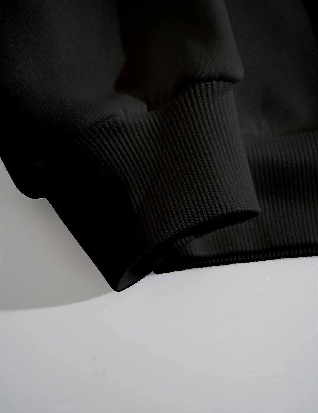 Kotty Typography Printed Round Neck Fleece Pullover Sweatshirt