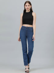 KOTTY Basics Black Sleeveless Fitted Crop Top