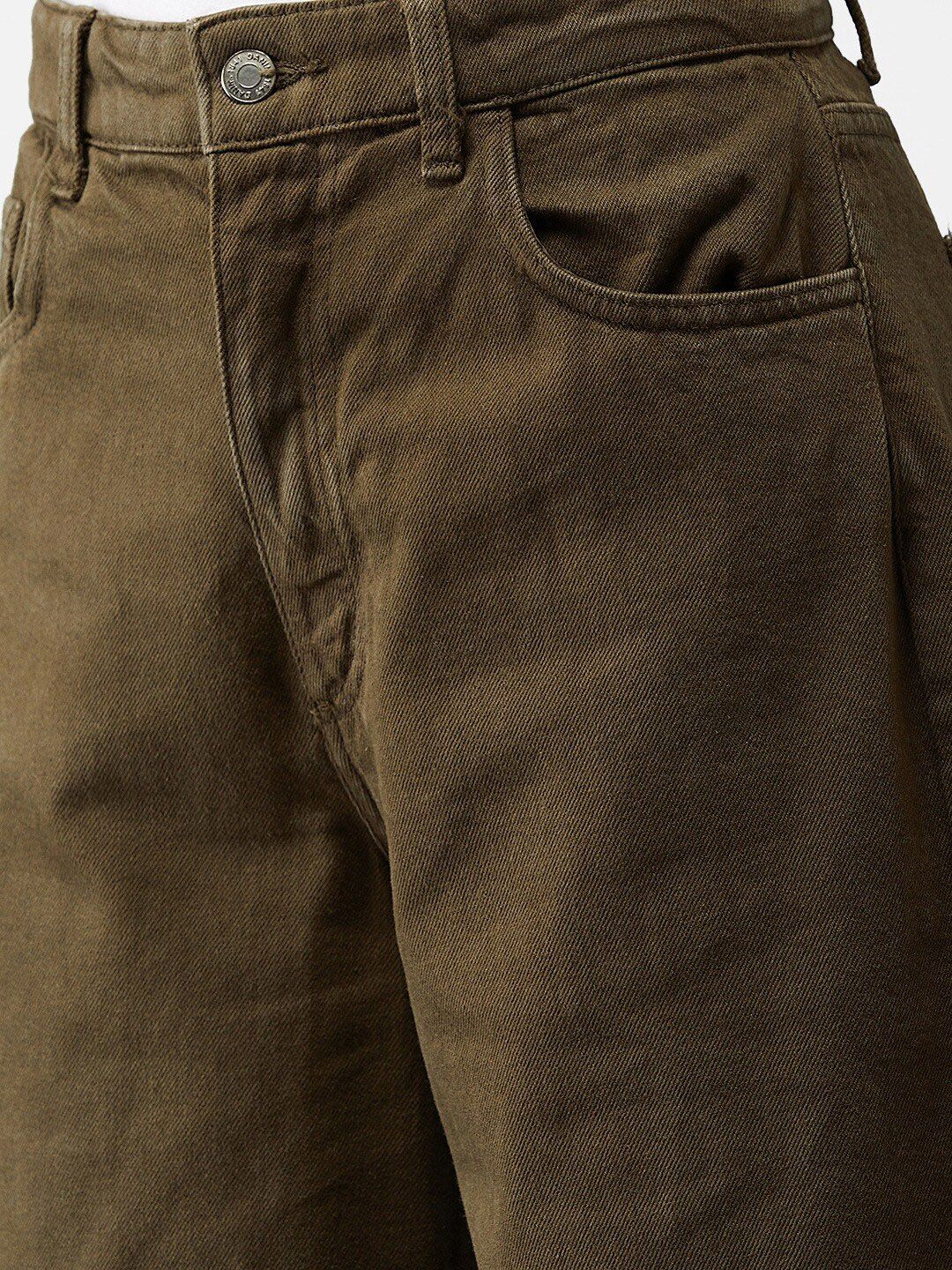 Kotty Women Olive Green Skinny Fit Jeans