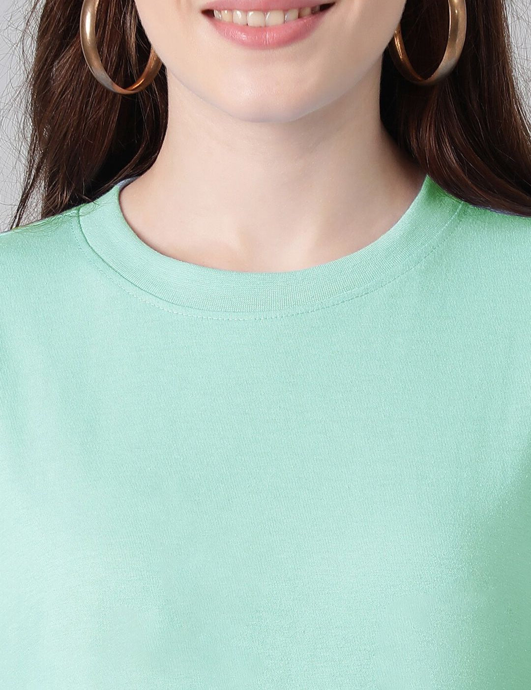 KOTTY Basics Basics Drop Shoulder Sleeves Oversized T-shirt