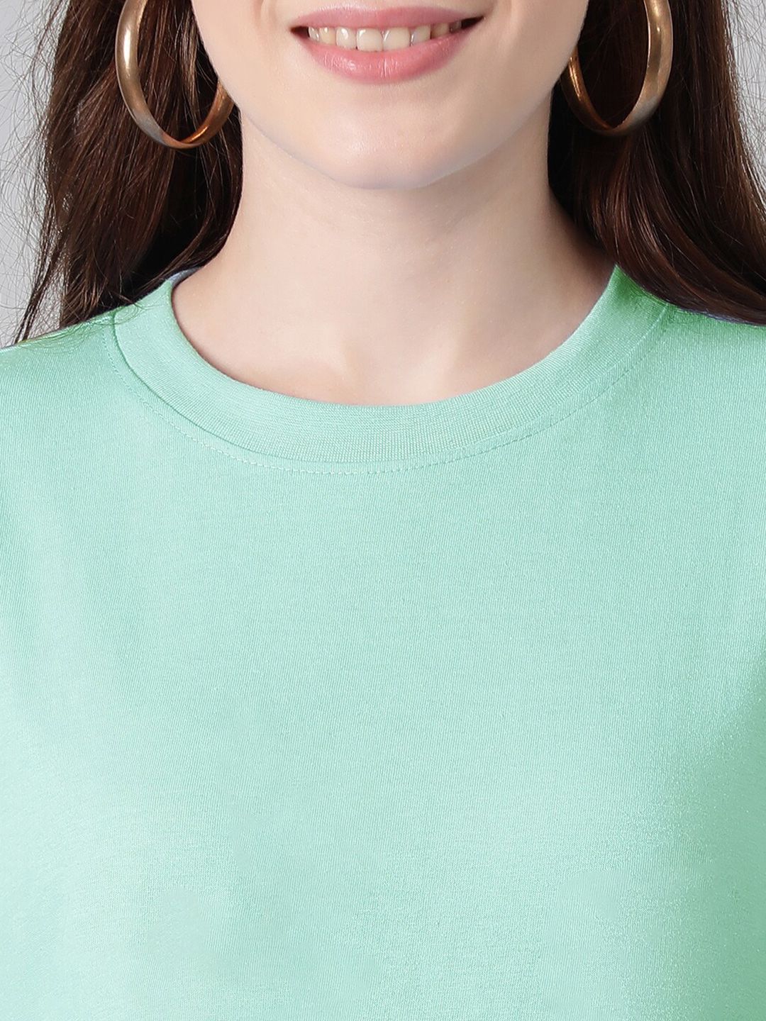 KOTTY Basics Basics Drop Shoulder Sleeves Oversized T-shirt