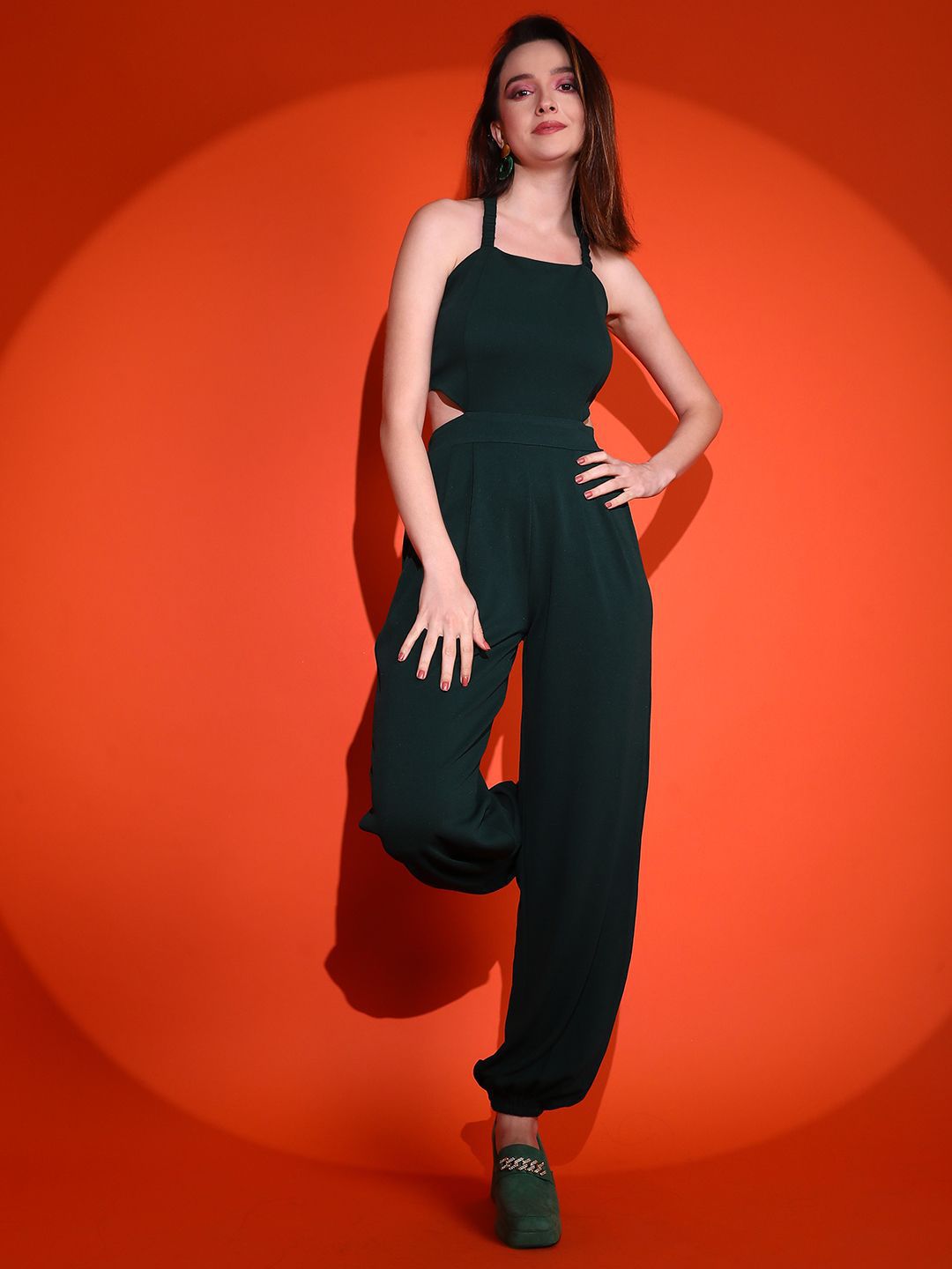 Kotty Women Cut Outs Basic Jumpsuit