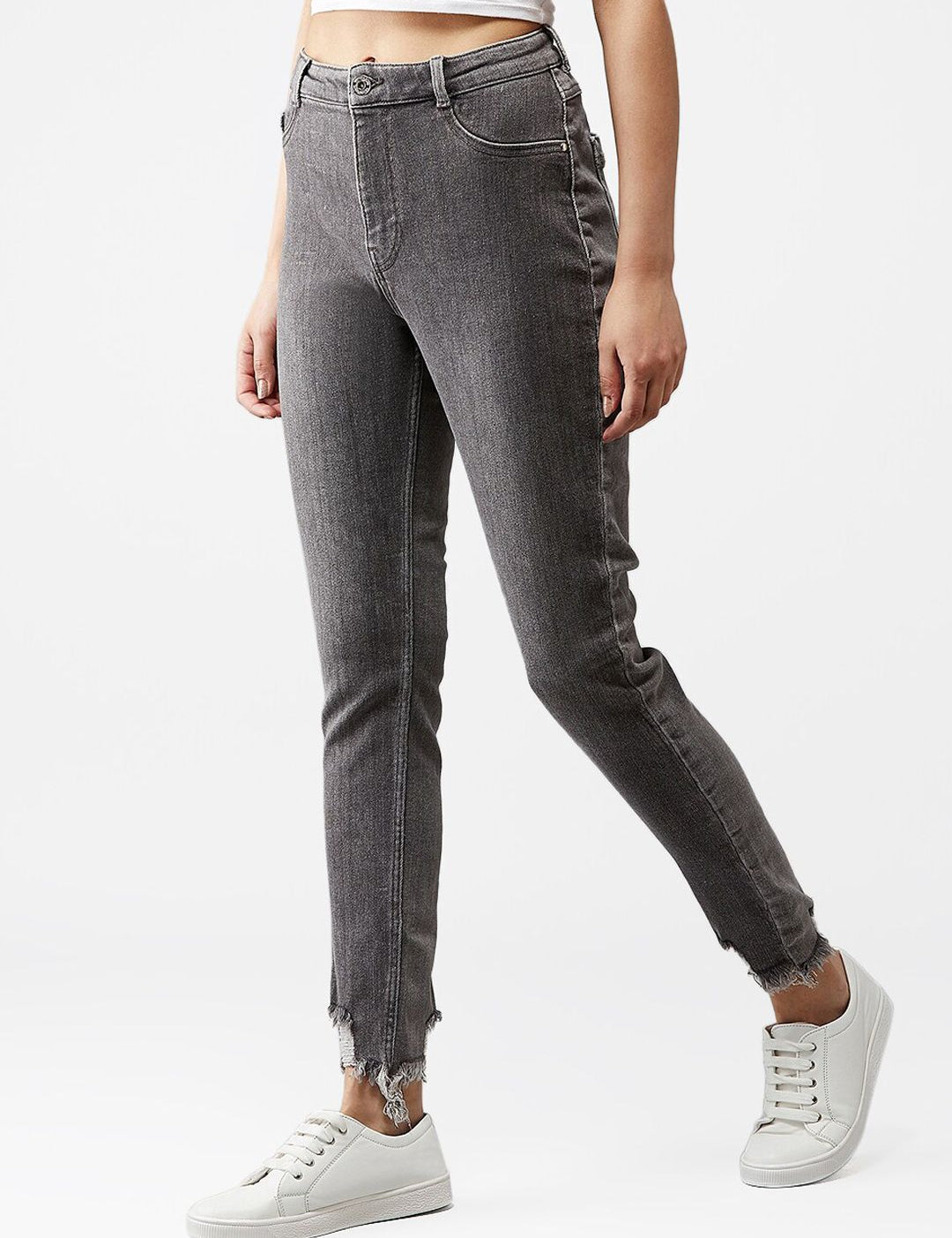 Kotty Women Black Skinny Fit Jeans