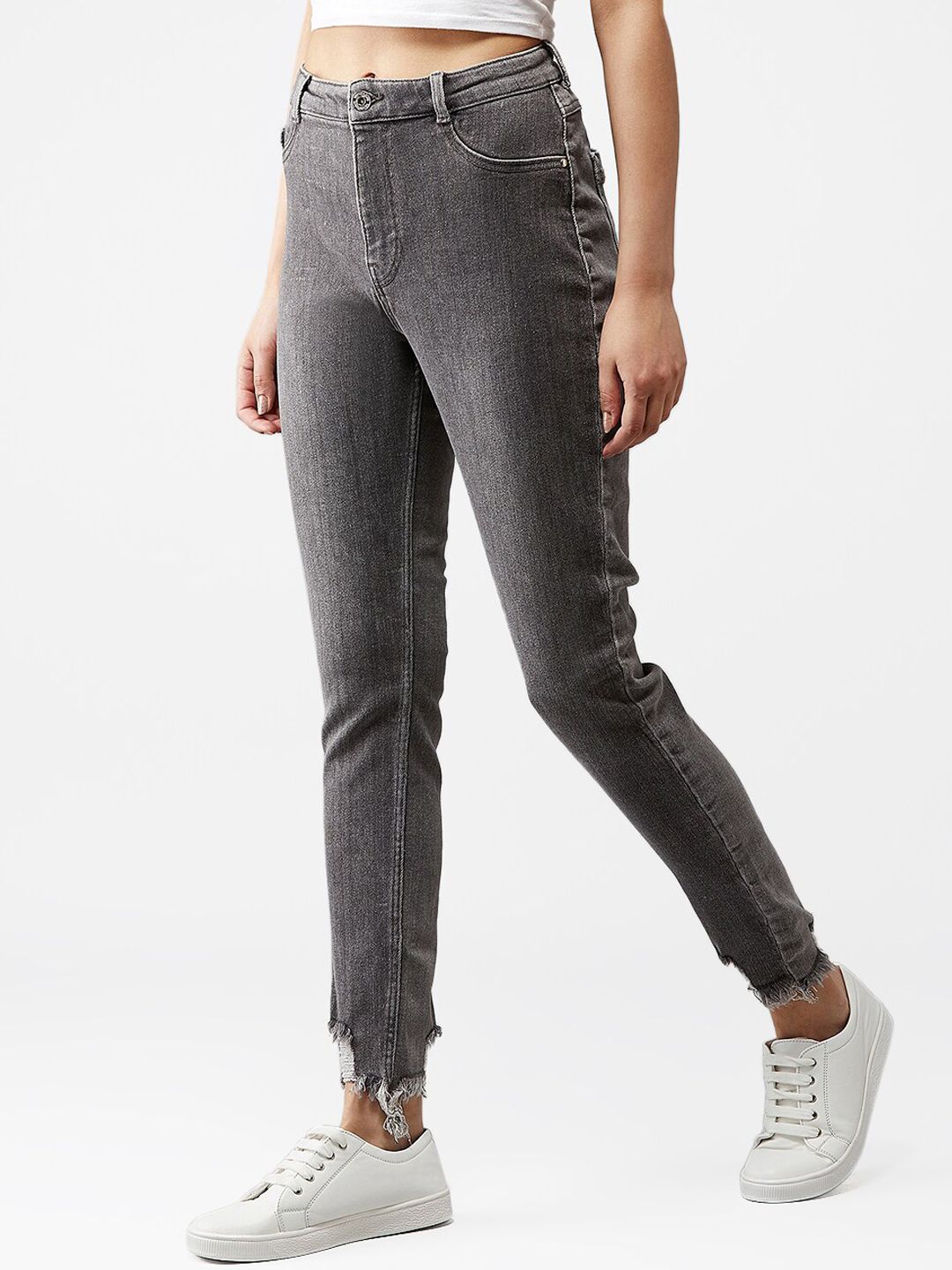 Kotty Women Black Skinny Fit Jeans