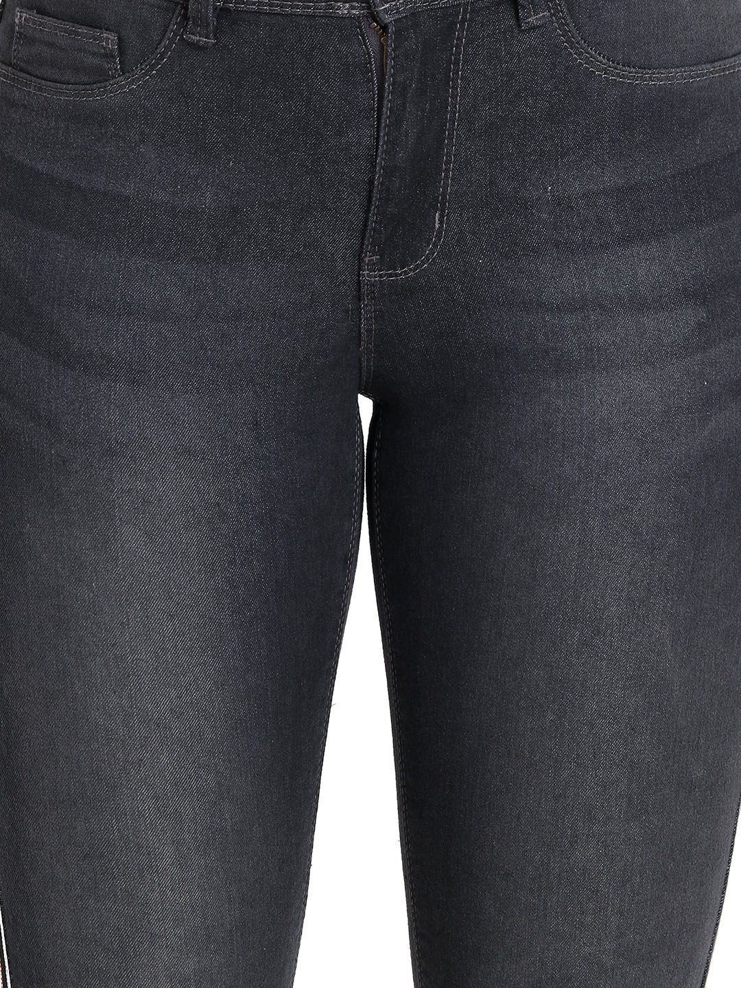 Kotty Women Black Skinny Fit High-Rise Clean Look Jeans