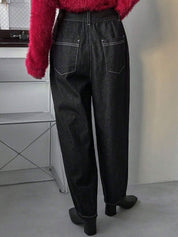 Kotty Women Relaxed Fit Mid-Rise Stretchable Jeans