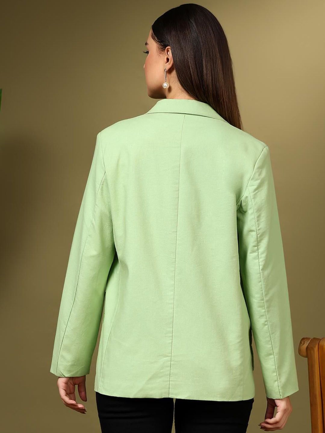 Kotty Notched Lapel Single Breasted Blazer