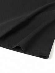 Kotty Girls Graphic Printed Round Neck Cotton Oversized T-shirt