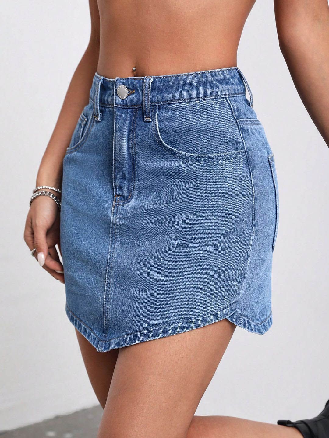 Kotty A-Line Above Knee Length Skirt