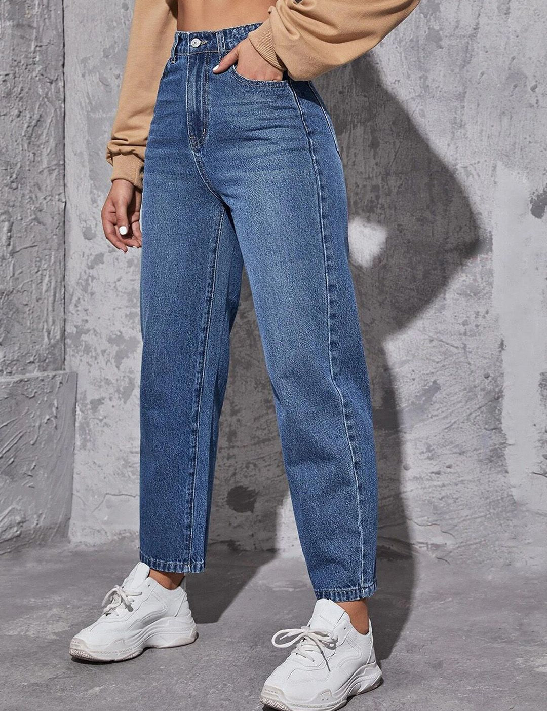 Kotty Women Jean Regular  Fit High-Rise Light Fade Jeans