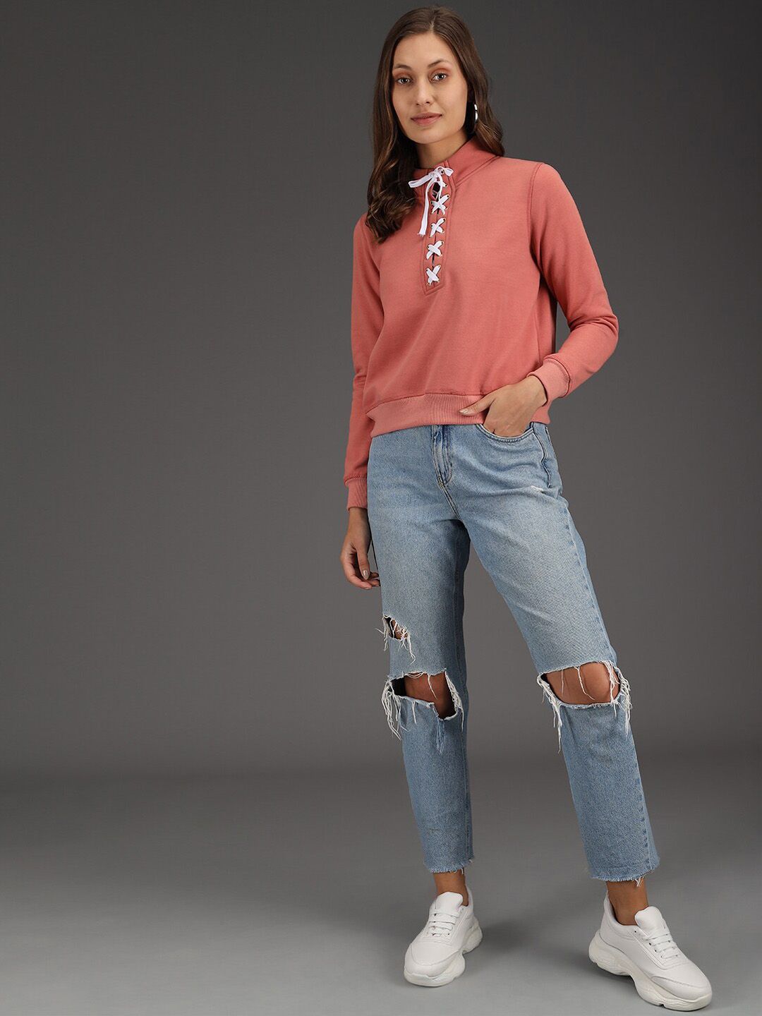 Kotty Women Pink Sweatshirt